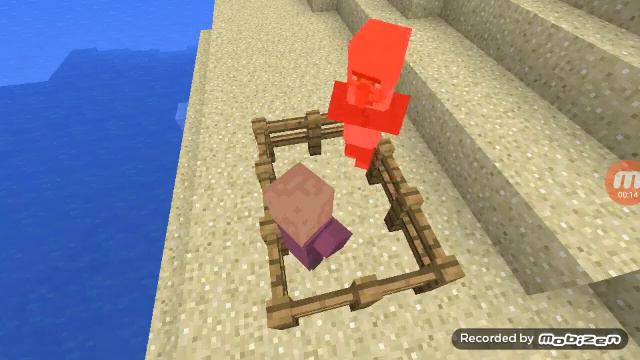 Minecraft Alex Farts On Face's Villagers смотреть онлайн