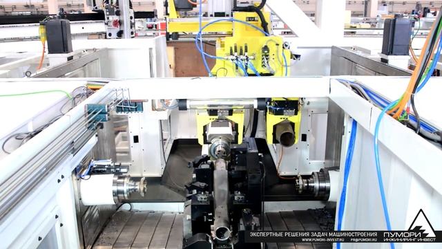 Полный цикл обработки балки заднего моста на станках BFW