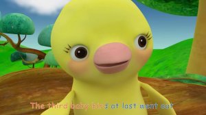 Five Little Birds | CoComelon Nursery Rhymes & Kids Songs