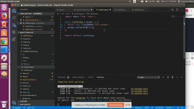 Creating a Data Visualization dashboard with React | Supriya Adep | GreyAtom смотреть онлайн