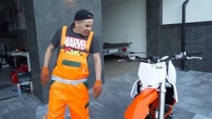 Угробил новый МОЦИК...Broke a new MOTORCYCLE...