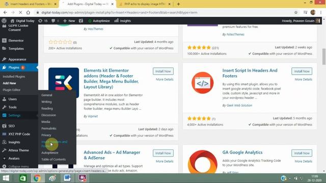 How To Use Insert Headers and Footers Plugin For WordPress To Add Code Or Script? смотреть онлайн