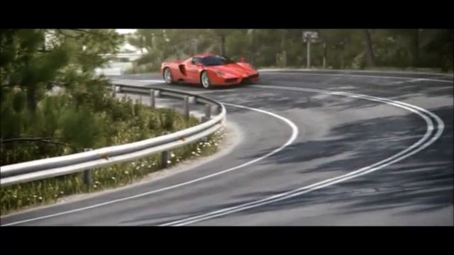 Ferrari Enzo takes a hit смотреть онлайн