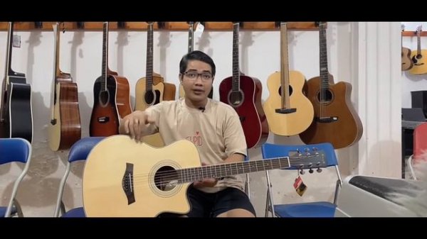 Review Guitar ENYA EAG-40(NA) - SOUND HIT MUSIC 0373744385