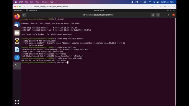 How to Install Docker and run images on Ubuntu 20.04 ARM64 Architecture Mac M1 UTM Hypervisor смотреть онлайн
