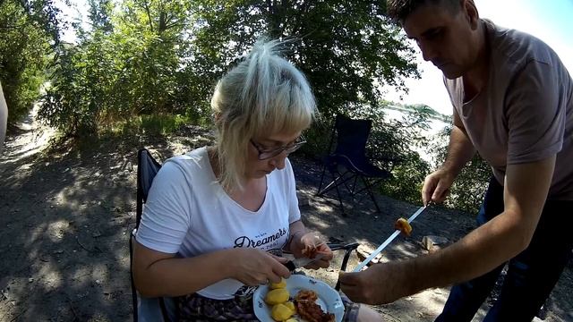 Переезд с Кузбасса в Краснодар на Юг/Река Кубань/тёплые деньки/ жарим мясо смотреть онлайн