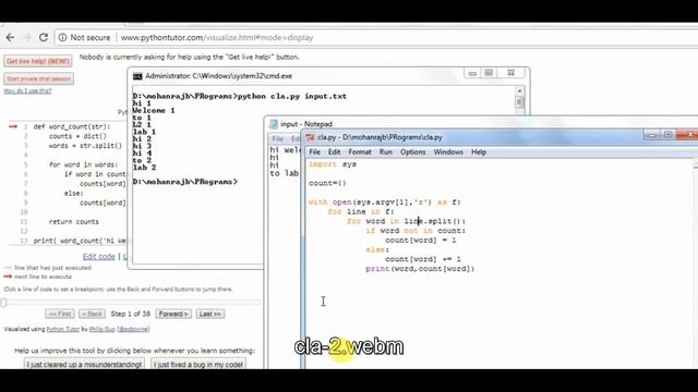 10 Programs that take command line arguments word count II смотреть онлайн