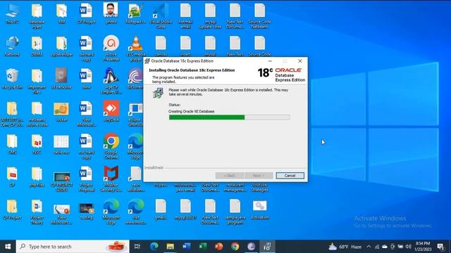 How to Install Oracle Database 18c Express Edition on Windows 10 смотреть онлайн