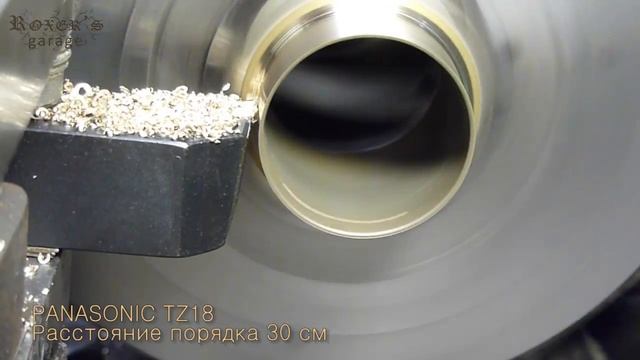 Roxer's Garage. Сравнение фотоаппаратов и экшн-камеры при съемке токарки. смотреть онлайн