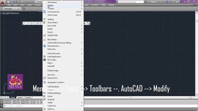 #KarkaKasadara #AutoCAD #TamilTutorial AutoCAD series | Video – 07 | How to get modify toolbar смотреть онлайн