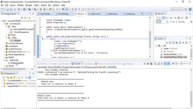 How to read data from properties file in Java смотреть онлайн