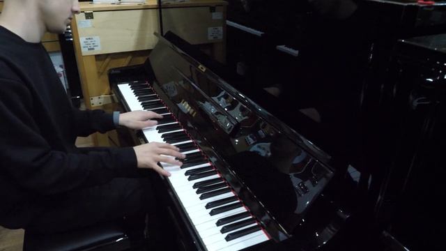 Yamaha U3 Upright Piano Polyester Black at Sherwood Phoenix Nottingham смотреть онлайн