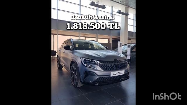 Renault Austral Fiyatı New Car SUV 2024 смотреть онлайн