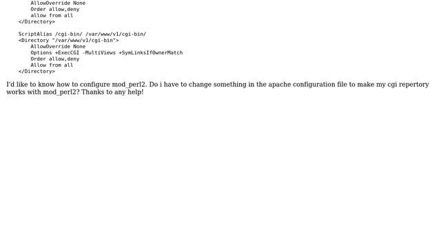 Install mod_perl2 on Apache 2.2.14 (Ubuntu10.04) (2 Solutions!!) смотреть онлайн