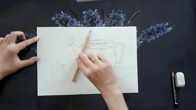 Натюрморт. Графика.