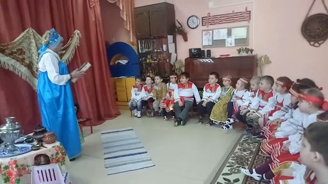 Открытое занятие народное творчество Ховренкова Т И смотреть онлайн