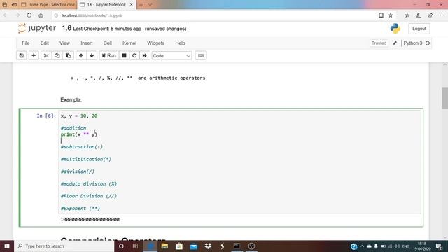 Operators | Python |Data Science and ML | part 1 смотреть онлайн