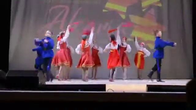 Казачий пляс "На горе береза" смотреть онлайн