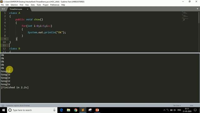 43 | Multi Threading in JAVA | How to Create and Use Thread? смотреть онлайн