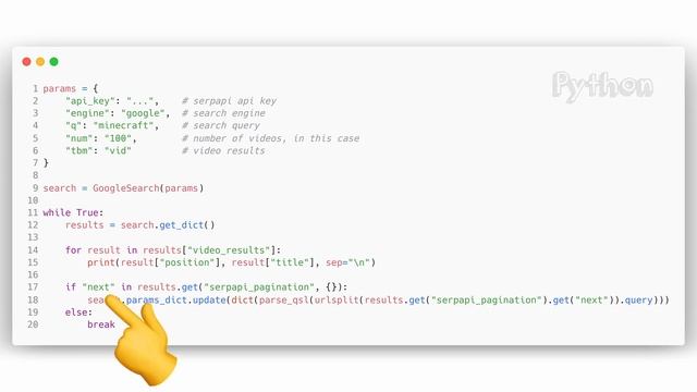 How to use SerpApi pagination across all APIs | Python examples смотреть онлайн