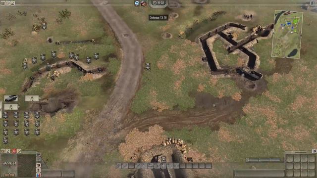 DEFENDING VERDUN HIGH GROUND | Forgotten Fronts Mod | Men of War: Assault Squad 2 [MOD] Gameplay смотреть онлайн