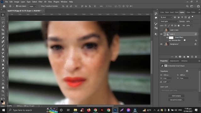 How to retouch image photoshop 2022 in 1 click смотреть онлайн