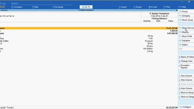 Tally Add On : Set Group & Category for Multiple Stock Items in TallyPrime Software. смотреть онлайн
