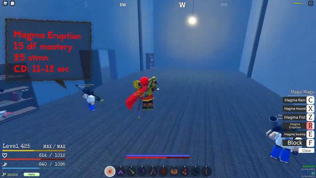 Roblox [GPO] Обзор фрукта Magu-Magu No Mi