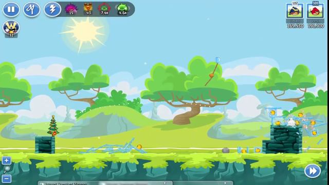 Angry Birds Friends Tournament Week 185 Level 5 | power up HighScore ( 192.610 k ) смотреть онлайн