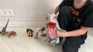 Гибридные лего динозавры из Парка Юрского периода. Hybrid lego dinosaurs from jurassic park & world