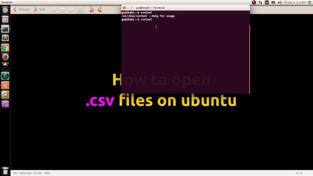 How to open .csv files on ubuntu смотреть онлайн
