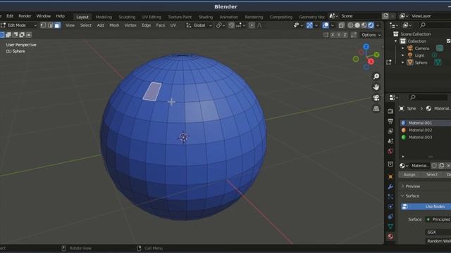 Разные материалы на 1 объект - как добавить? Уроки Blender 3.2 для начинающих смотреть онлайн
