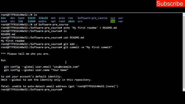 Github: Create a README.md file and push modifications || Software Engineering смотреть онлайн