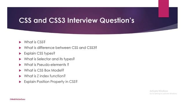 Important Interview Questions for Frontend Developer | UI Developer | MNC смотреть онлайн