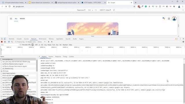 HTTP Headers and Cookies смотреть онлайн
