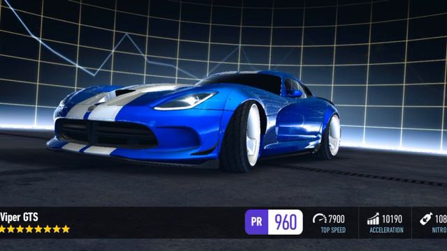 NFS No Limits - Tuned Car No. 2 - Dodge Viper SRT GTS смотреть онлайн