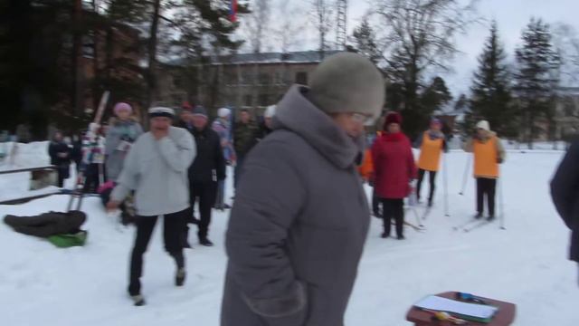 2 ч =г. Южа Эстафета лыжи и биатлон 2019г - зимних соревнований смотреть онлайн