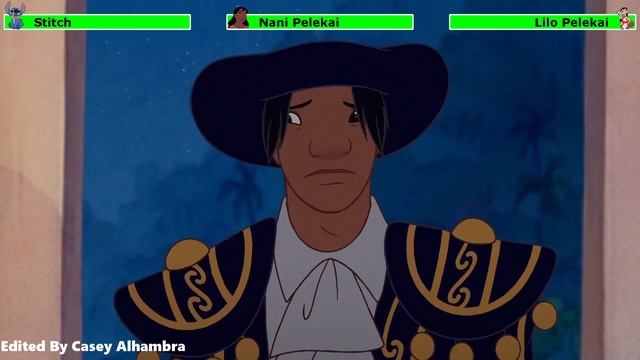 Lilo & Stitch 2: Stitch Has A Glitch (2005) Argument Scene With Healthbars