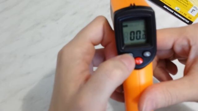 Инфракрасный термометр GM320. GM320 Infrared Thermometer смотреть онлайн