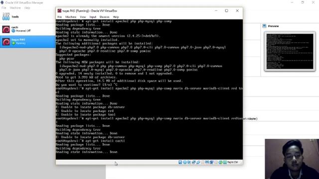 cara install FTPSERVER, CACTI, DHCPSERVER | DEBIAN 9 смотреть онлайн
