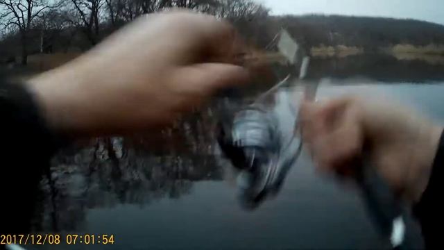 Ловля щуки на воблер TsuYoki FLIRT 128 SP .Начало зимы смотреть онлайн