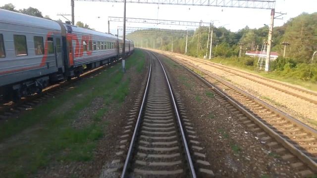 Кавказ из окна поезда. Чилипсинский тоннель - 1720 км. смотреть онлайн