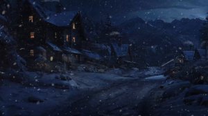 Blizzard Ambient Winter Sounds | Snowstorm Sounds for Sleep | Cozy Winter Ambience