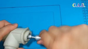 Как паять пластиковые трубы под давлением воды (от Кас)