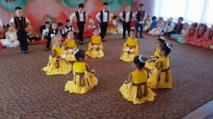 Кыргызский танец Сардал кыз. Подготовительная группа. Детский сад. Я танцую кыргызский танец.