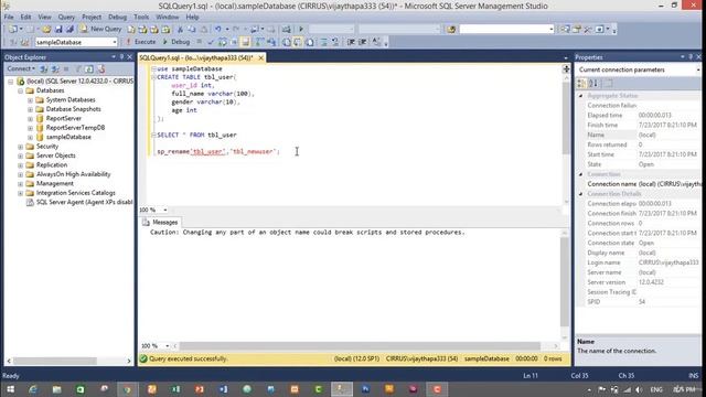 Create, Alter and Drop SQL #Table | Microsoft #SQL Server Management Studio смотреть онлайн