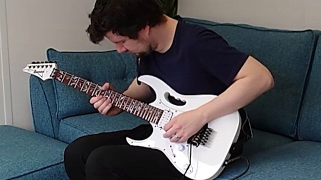 Steve Vai - "For The Love Of God" with Ibanez JEM JR and Stock Quantum Pickups using Line 6 Helix смотреть онлайн