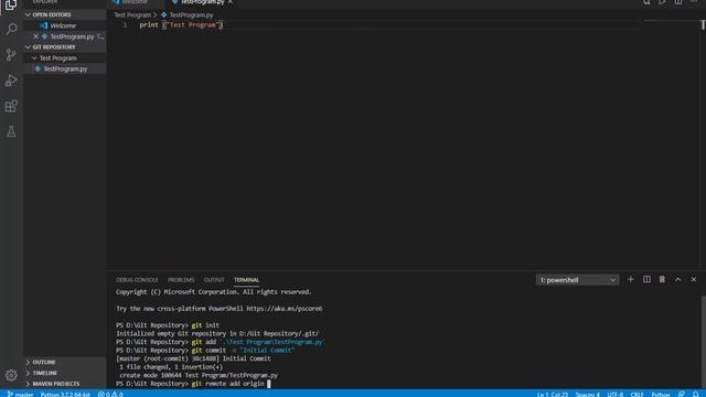 How to Push, Pull and Work with Git in Visual Studio Code | Windows смотреть онлайн