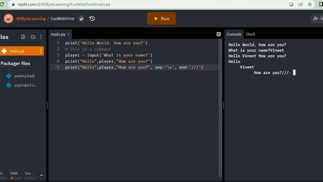 Python Programming: Escape characters in print() смотреть онлайн