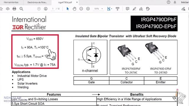 ¿Qué es un transistor IGBT? | como funciona un IGBT | Transistores de potencia смотреть онлайн